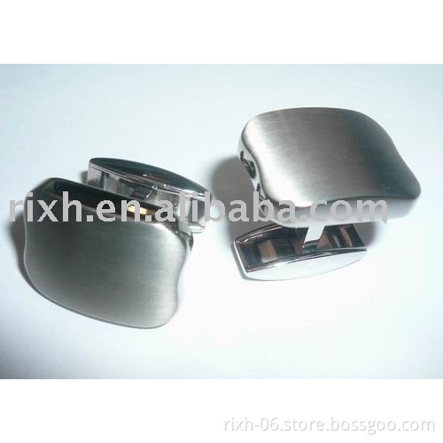 sell titanium cufflink, metal cuff link